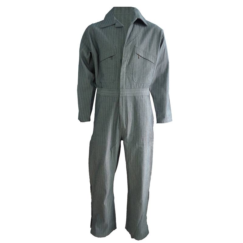 Safety Flame Retardant Herringbone Fabric Workwear Coverall